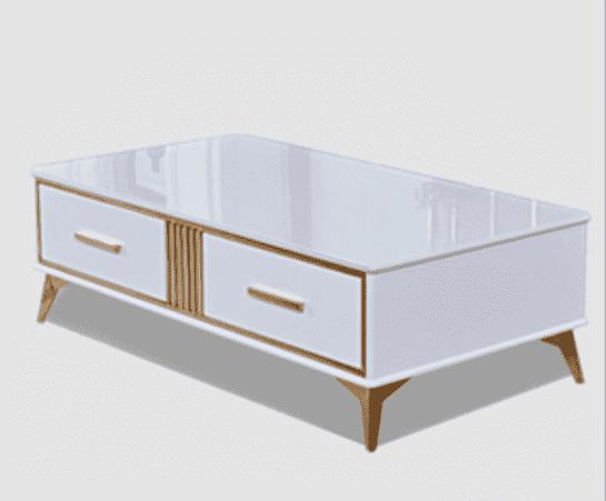 Light luxury style coffee table TV cabinet combination simple post-modern audiovisual cabinet floor cabinet Italian minimalist