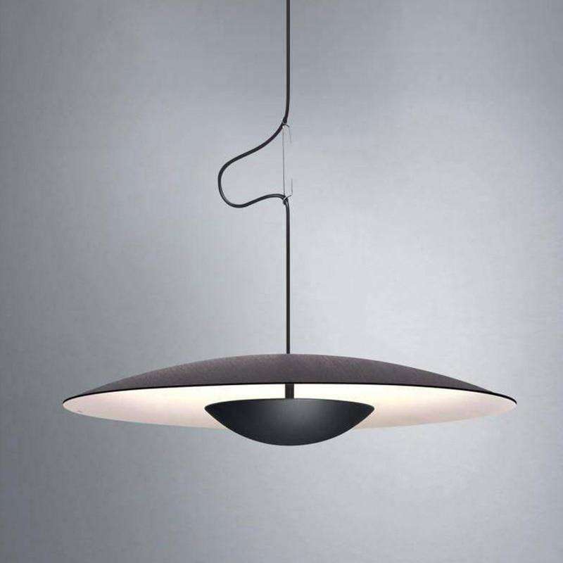 Modern Samurai Hats UFO Pendant Lights Italian Flos Designer Nordic Hanging Lamps for Living Room Kitchen Suspension lamp - Gustobene