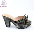 New Arrrival Italian Design Women Shoes Decorated with Rhinestone Summer Shoes Big Size Ladies Shoes High Heels Party Pumps