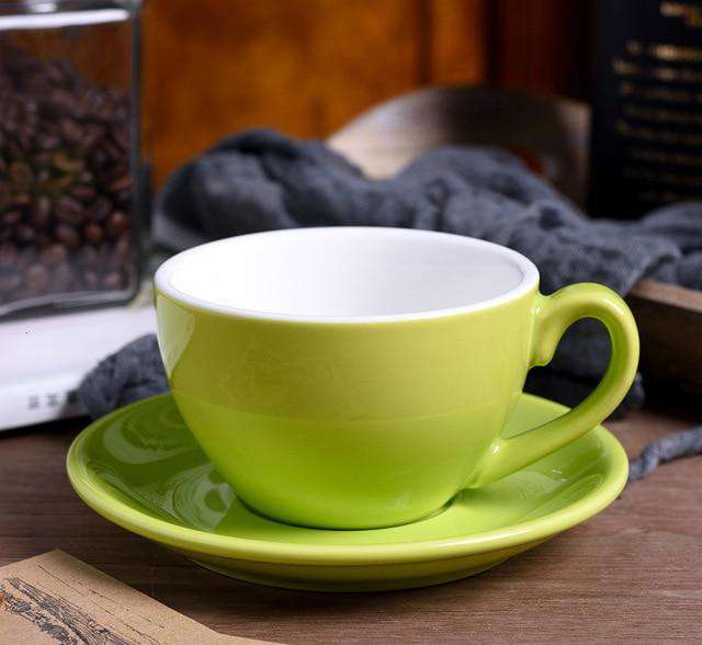 Pull Flower Coffee Mugs Italian Milk Cups And Saucer Ceramic Small Capacity Espresso Colors Optional Afternoon Tea Latte Cafe