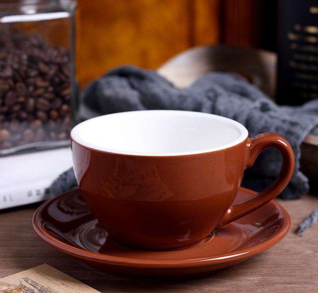 Pull Flower Coffee Mugs Italian Milk Cups And Saucer Ceramic Small Capacity Espresso Colors Optional Afternoon Tea Latte Cafe