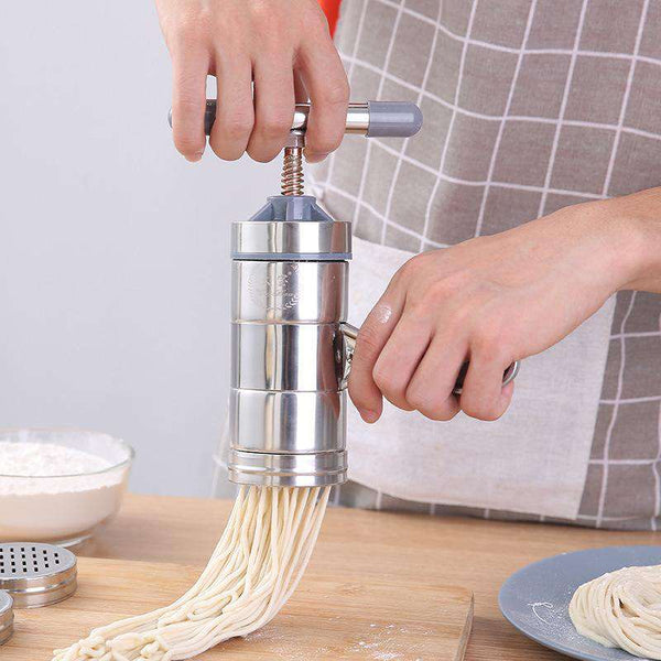 Noodle Maker Machine Kitchen Tool Pasta Maker Machine Spaghetti Pates Machine Noodle Cutter Pressing Noodle DIY Machine