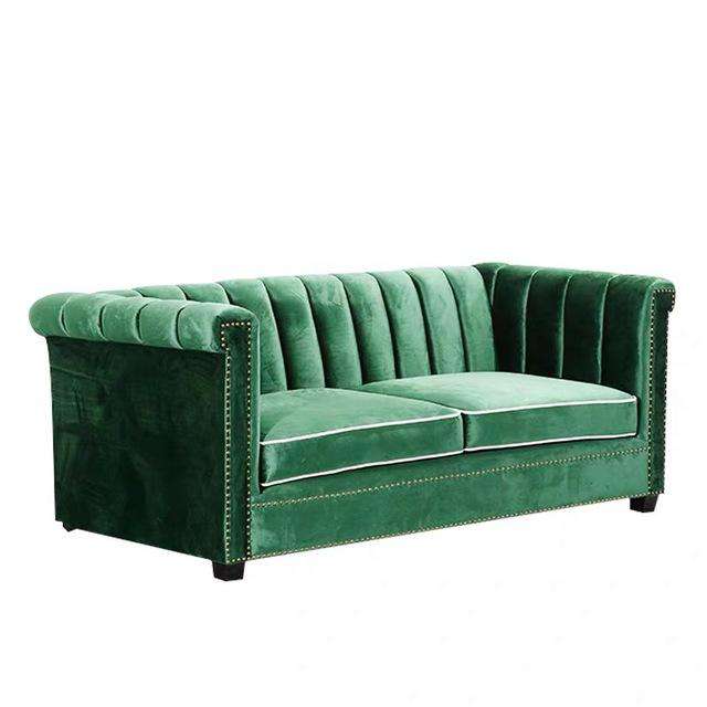 U-BEST Luxury Italian Style Design Furniture Living Room Royal Velvet Classic Sofa Set,Modern couch living room furniture