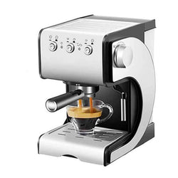 Domestic appliances 1.5 liter coffee machine small Italian semi-automatic steam milk and foam machineD389 - Gustobene