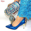doershow wine Shoe and Matching Bag Set African Shoes and Matching Bags Italian Matching Shoes and Bags for ladyPartys!SYT1-6 - Gustobene