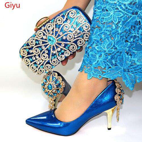 doershow wine Shoe and Matching Bag Set African Shoes and Matching Bags Italian Matching Shoes and Bags for ladyPartys!SYT1-6 - Gustobene