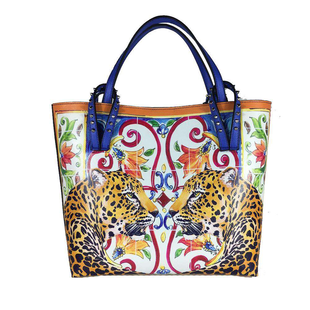 Italian animal designer ladies handbag designer handbag ladies handbag shoulder bag beaded bag leather size bag - Gustobene