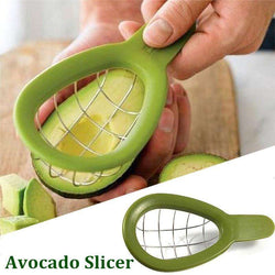 Avocado slicer melon cutter dice & cube avocados pulp separator kitchen tool - Gustobene
