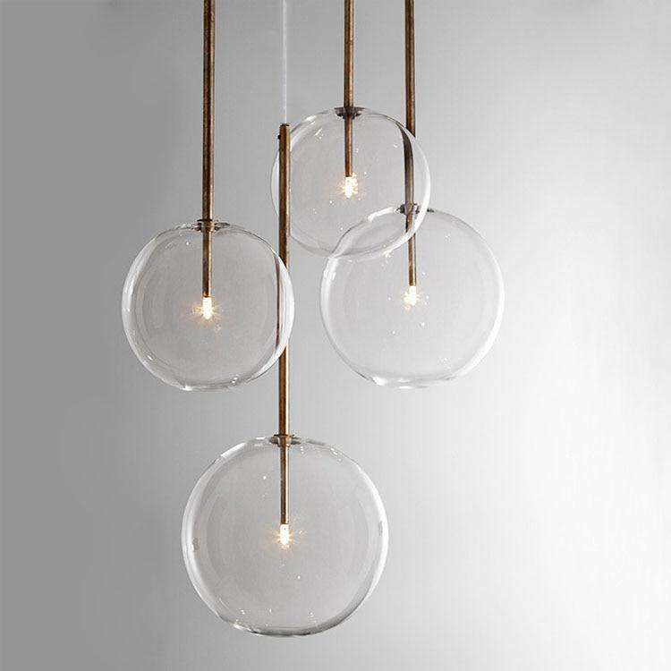 Clear Simple Creative Glass Lights - Gustobene