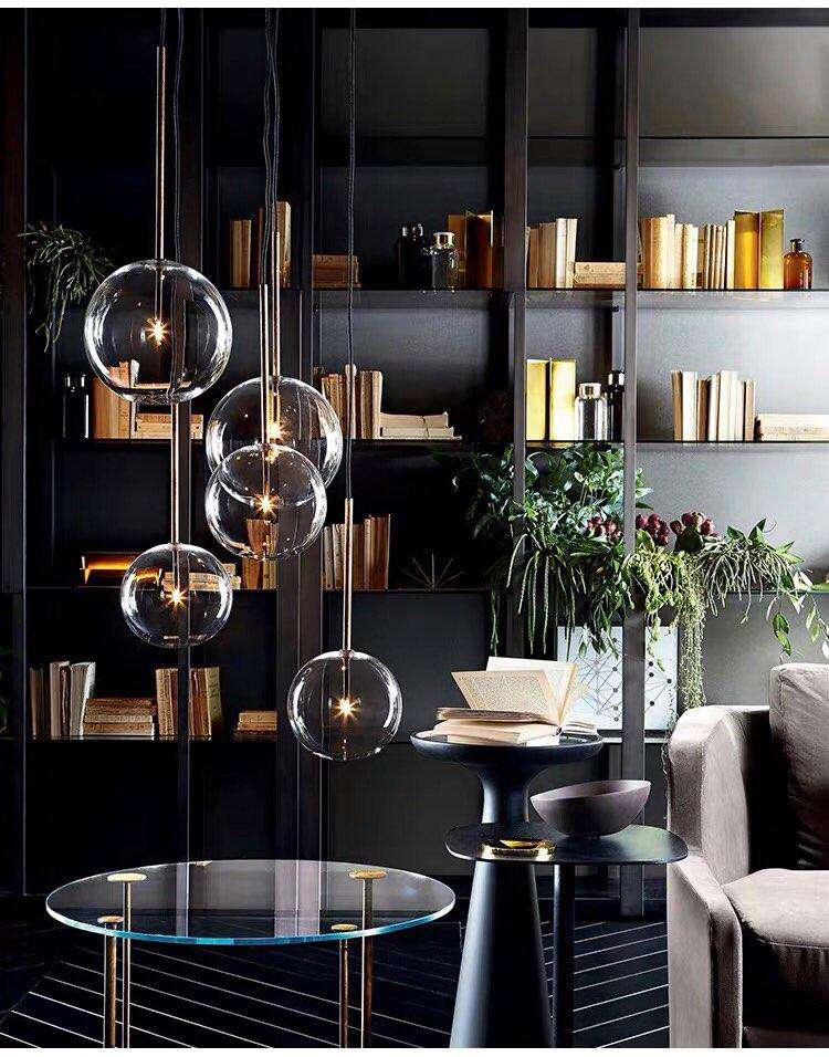 Clear Simple Creative Glass Lights - Gustobene
