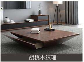 Nordic coffee table TV cabinet combination simple small apartment Italian minimalist light luxury coffee table TV cabinet living