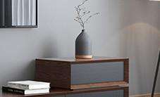 Nordic coffee table TV cabinet combination simple small apartment Italian minimalist light luxury coffee table TV cabinet living