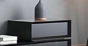 Nordic coffee table TV cabinet combination simple small apartment Italian minimalist light luxury coffee table TV cabinet living