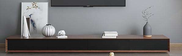 Nordic coffee table TV cabinet combination simple small apartment Italian minimalist light luxury coffee table TV cabinet living