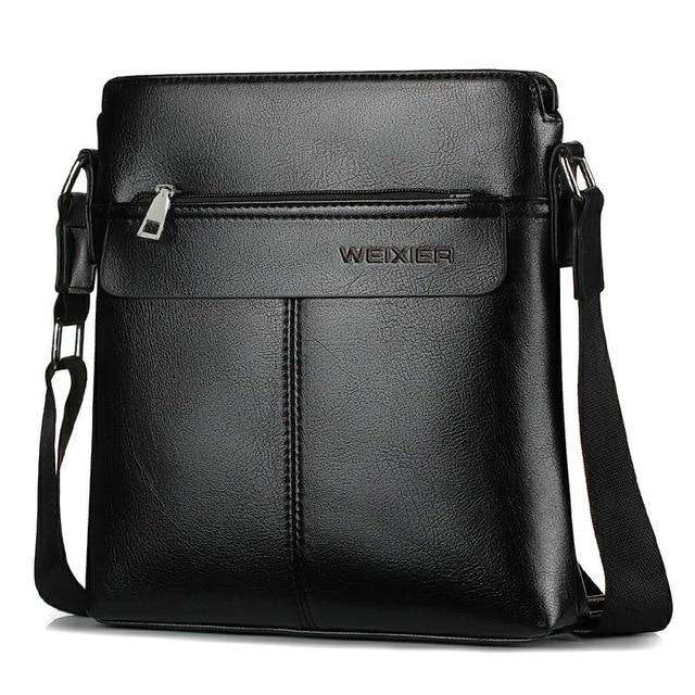 New Italian Small Briefcase Shoulder Bag - Gustobene
