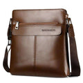 New Italian Small Briefcase Shoulder Bag - Gustobene