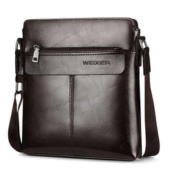 New Italian Small Briefcase Shoulder Bag - Gustobene