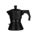 New 3/6 Cups Mocha Latte Coffee Maker Italian Moka Espresso Cafeteira Percolator Pot Stovetop Coffee Maker Coffee Pot Black