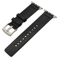 Italian Oily Leather Watchband for iWatch Apple Watch 38mm 40mm 42mm 44mm Series 5 4 3 2 1 Watch Band Steel Clasp Strap Bracelet