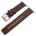 Italian Oily Leather Watchband for iWatch Apple Watch 38mm 40mm 42mm 44mm Series 5 4 3 2 1 Watch Band Steel Clasp Strap Bracelet