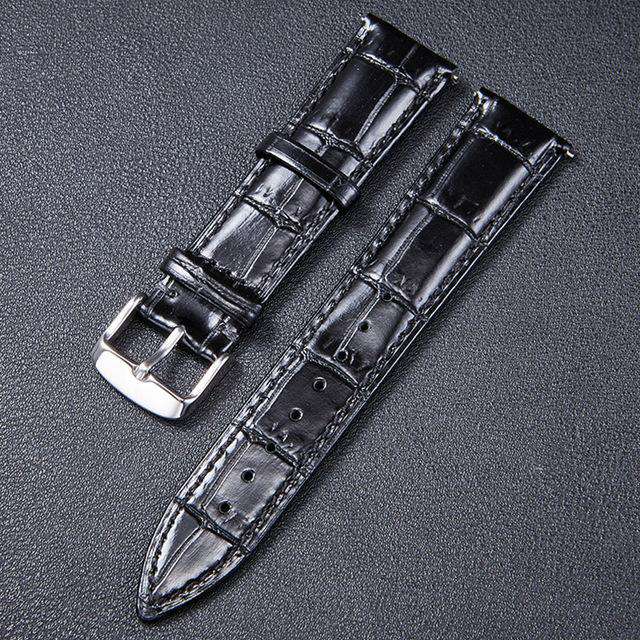 Italian Vintage Genuine Leather Watchband 22mm for Samsung Gear S3 Galaxy Watch 46mm Quick Release Band Steel Buckle Wrist Strap