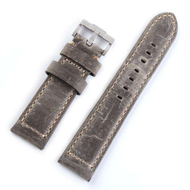 Italian Genuine Leather Watchband 22mm Quick Release for Samsung Gear S3 Classic Frontier Gear 2 Neo Live Watch Band Wrist Strap - Gustobene