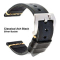 MAIKES Genuine Leather Watch band Vintage Italian Cow Leather Watchband 20mm 22mm 24mm For Longines Tudor Rolex Watch Strap