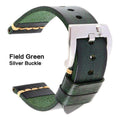 MAIKES Genuine Leather Watch band Vintage Italian Cow Leather Watchband 20mm 22mm 24mm For Longines Tudor Rolex Watch Strap