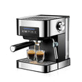 HiBREW espresso coffee machine inox semi automatic expresso maker,cafe  powder espresso maker, cappuccino - Gustobene