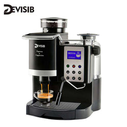 DEVISIB All-in-One Coffee Machine Coffee Maker Automatic Americano China Tea Capuchinator Cafetera Espresso Kitchen Appliances - Gustobene
