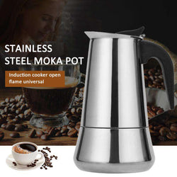 Coffee Makers Italian Top Moka Espresso Cafeteira Expresso Percolator 1100/200/300/450/600ml Stovetop Coffee Maker Pot Hot New - Gustobene