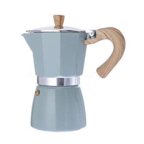 Portable Home Kitchen Aluminum Italian Style Espresso Coffee Maker Percolat Stove Top Pot Kettle