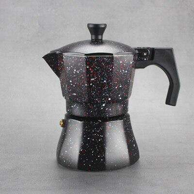 Mocha pot Italian classic aluminium coffee aluminum pot extracts grease office household drinkware moka coffeepot coffeemaker