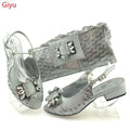 doershow fashion pink Italian Women Matching Shoes and Bag Set Italian Wedding African Shoes And Bag To Match For Party !HAS1-42 - Gustobene