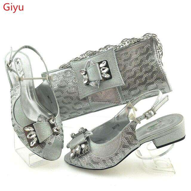 doershow fashion pink Italian Women Matching Shoes and Bag Set Italian Wedding African Shoes And Bag To Match For Party !HAS1-42 - Gustobene