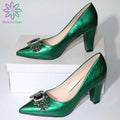 rose color newest Italian shoes without matching bags PU leather comfortable pumps wholesales good price for sandals shoes