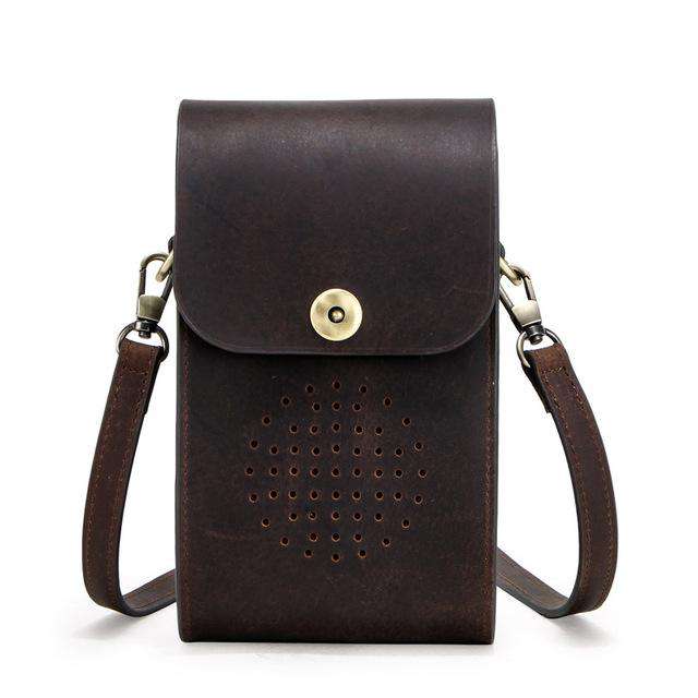 mini female messenger bag multi-function cowhide women's trend crossbody bags Fashion women Shoulder New Design free shipping - Gustobene