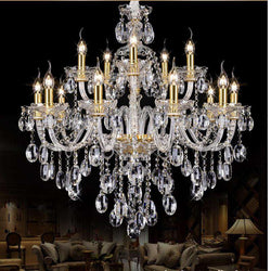 Maria theresa crystal chandelier Lighting Kitchen Dining room Hall Hotel luxury Chandelier italian crystal chandeliers lustre - Gustobene