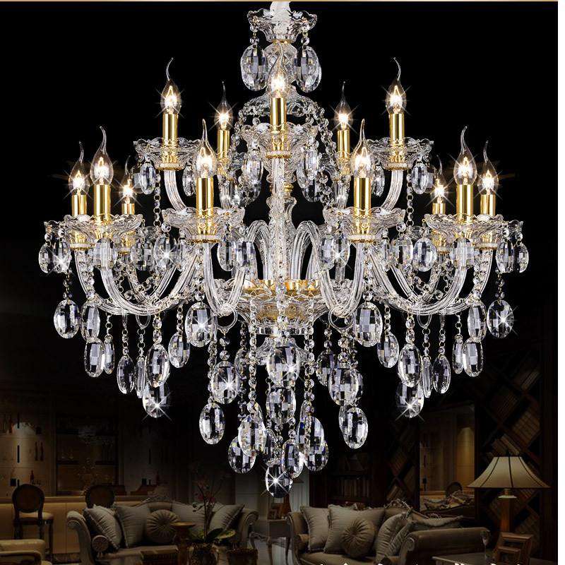 Maria theresa crystal chandelier Lighting Kitchen Dining room Hall Hotel luxury Chandelier italian crystal chandeliers lustre - Gustobene