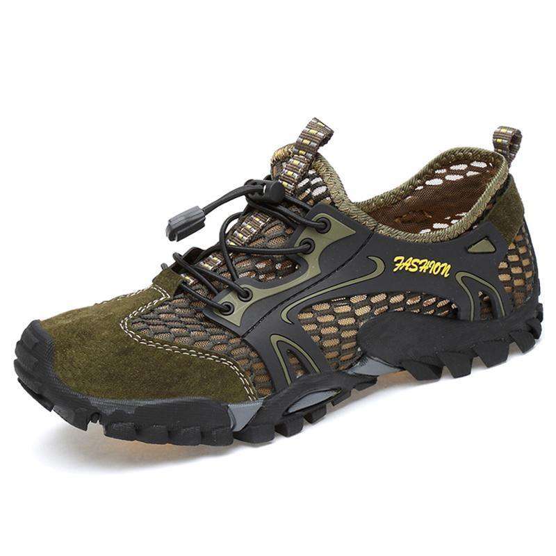 Summer Hiking Suede Shoes - Gustobene