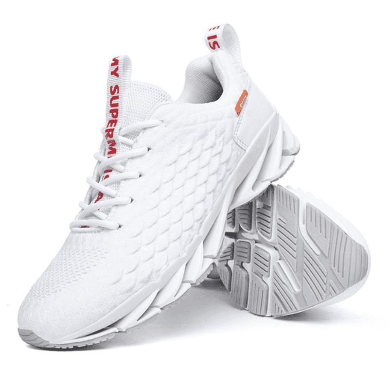Comfortable Casual Lace-up Sneakers - Gustobene