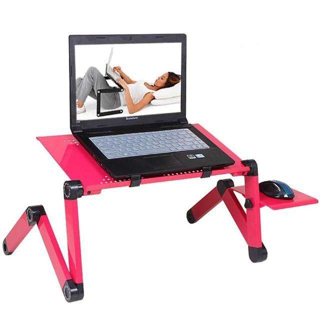 Adjustable Aluminum Laptop Desk - Gustobene