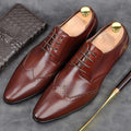 Genuine Italian Design Leather Party Shoes - Gustobene