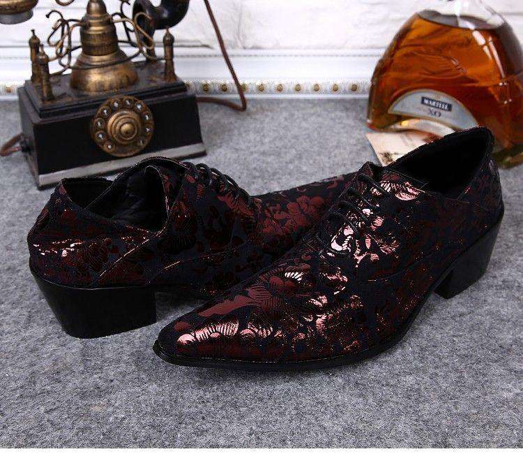 Italian New Style Pointed Toe Wedding Shoe - Gustobene