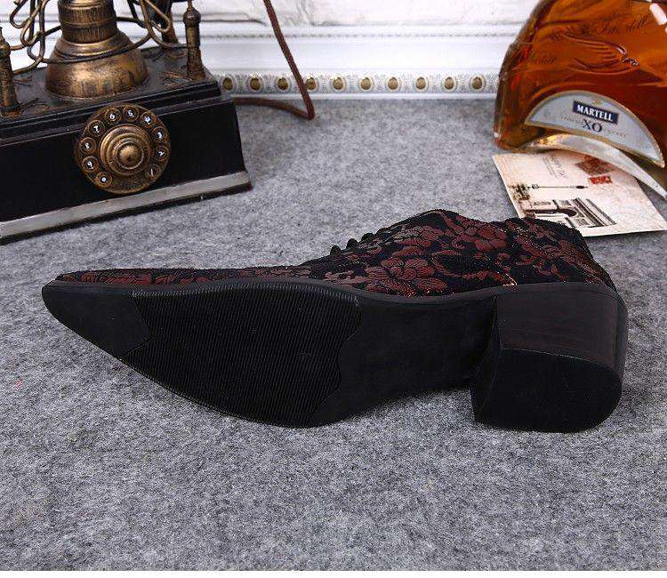 Italian New Style Pointed Toe Wedding Shoe - Gustobene