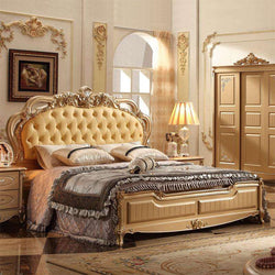 Classical Italian Bedroom Set With Good Quality - Gustobene