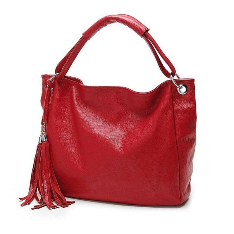 Ladies Designer Handbags High Quality Brand Name Handbags PU Leather Bag For Women Woman Red Bags italian Leather Bags - Gustobene