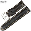 MAIKES Vintage red Italian cow leather watch strap 20mm 22mm 24mm 26mm watch accessories bracelet watchbands for Panerai band
