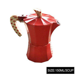 UPSPIRIT Aluminum Alloy Italian Style Classic Coffee Pot 50mL/150mL Stove Top Mocha Espresso Maker Creative Moka Pot Coffeeware