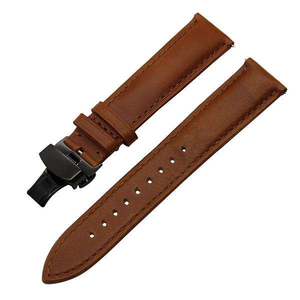 Italian Genuine Leather Watchband Quick Release Strap for Samsung Gear S3 Classic Frontier Gear 2 Neo Live Watch Band Wrist Belt - Gustobene